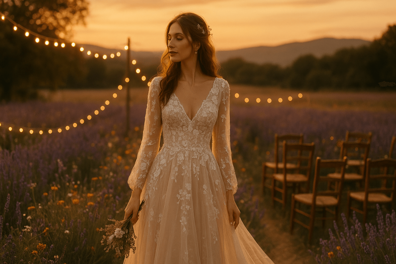 Bohemian Rustic Wedding Dress: Trendy Ideas for a Magical Wedding